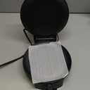 Compact Roti Maker, 8'' Electric Tortilla Maker Machine, Maquina Para Hacer Tortillas, Crepe Maker,Electric Tortilla Press, Prensa Para Tortillas, Recipe Included, Black