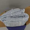 MIULEE Burlap Linen Throw Pillow Covers 18x18 Inch Set of 2 Coastal Light Blue Farmhouse Decorative Pillows Modern Pillowcases Soft Accent Cushion Covers for Couch Sofa Bedroom Livingroom Home Decor