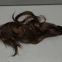 SOFEIYAN Curly Ponytail Extension 15 Inch Heat Resistant Synthetic Natural Wavy Hairpiece Wrap Around Pony Tail Hair Extensions (Medium Brown / Light Auburn Mixed)
