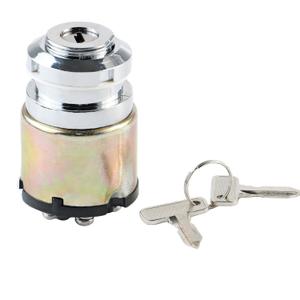 Starter Ignition Switch Suitable for Club Car DS Gas Golf Cart 1983-1995 Replacement for 1012415, CP1012415 Lock Cylinder Kit with 2 Keys