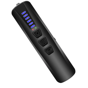 AI Hidden Camera Detector, Anti-Spy Camera Finder RF Signal & WiFi Scanner Hidden Devices Detector for GPS Trackers, 4 Modes for Hotel, Bathroom, Office, Car Travel Security (Black