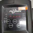 Under Desk Elliptical Machine, Electric Elliptical Leg Exerciser for Seniors with 12 Adjustable, Portable Quiet Elliptical Exercise Machine, Seated Pedal Exerciser with Remote Control (Orange)