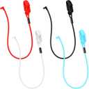 BBTO 4 Pcs Hearing Aid Clips Adjustable Lanyard Holder Anti-loss Portable Protector Rope for Seniors Adults(Single-ear Style)