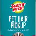 Scotch-Brite Pet Hair Roller: 4 in. Width (Natural) / 70 Sheets Refill