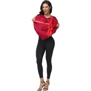 Seasons Valentine's Day Heart Shaped Costume for Adult, Box of Chocolates Costume for Valentines Cosplay