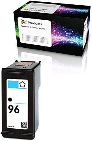 Refilled Ink Cartridge Replacement for HP 96 for Officejet 7310 7210 7410 Deskjet 9800 6988 6980 6940 6840 5740 6540 5940 PhotoSmart 8050 8150 8450 8750 (1 Black)