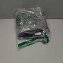 LuxUrux Toilet Rugs U Shaped Washable, Bathroom Toilet Mat, Extra-Soft Plush Bath Bathroom Rug,1'' Chenille Microfiber Material, Super Absorbent Shaggy Machine Wash & Dry (20 x 20 inch, Light Grey)