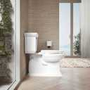 KOHLER 4636-RL-0 Cachet ReadyLatch Elongated Slow Close Toilet Seat, Soft Close Toilet Seat Quiet Lid, Contoured Grip-Tight Bumpers Installation Hardware, Apartment Essentials, White