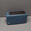 bella 4 Slice Slim Toaster, Fits-anywhere Kitchenware, 6 Setting Shade Control with Reheat & Cancel Buttons, Fits Sourdough, 10 Long Slot, Anti Jam & Auto Shutoff, 900 Watt, Surf