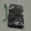 LimonLaviu Black Plastic Grocery Bags, 100 Pack, 11.5'x 6.5" x 21', 22 Pound Capacity, Heavy Duty, Unscented