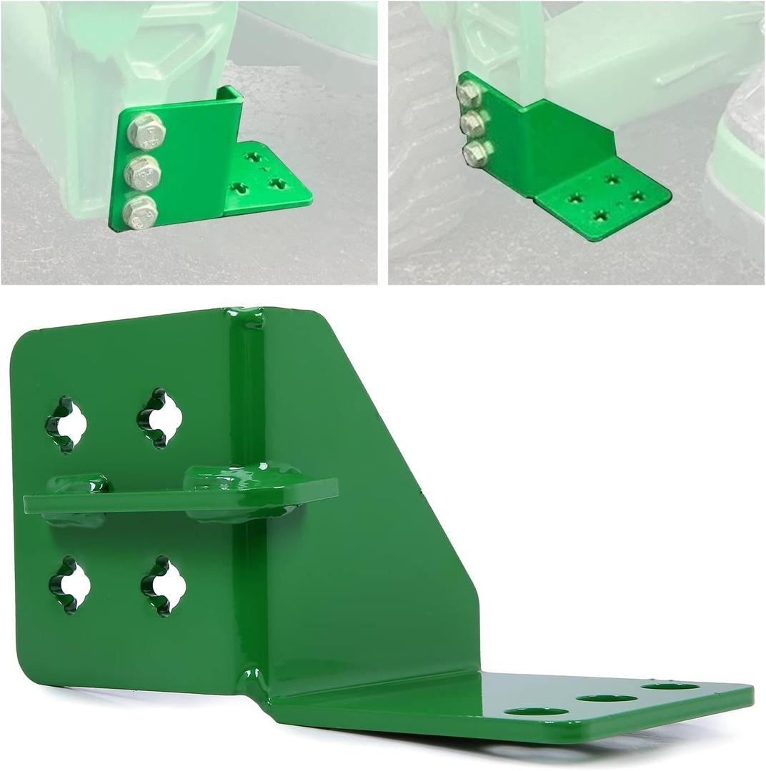HECASA 6'' Tractor Driver Step Compatible with John Deere 120 Models 1023E 1025R 1026R Loader