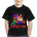 Little Big Kids Girls Boys Crewneck T-Shirts, Size 160