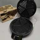 Mueller Heart 5 Waffle Maker, Norwegian Waffle Iron, Adjustable Browning Control & Nonstick, Cool Touch Handle, Easy to Clean, Small Kitchen Appliances