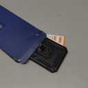 Janmitta Case for iPhone 12 & 12 Pro Phone Cover Built in Slide Camera Lens Cover+Screen Protector,Heavy Duty Shockproof Full Body PhoneCase with Finger Ring Holder Kickstand,Black