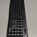 Logitech K270 Wireless Keyboard for Windows, 2.4 GHz Wireless, Full-Size, Number Pad, 8 Multimedia Keys, 2-Year Battery Life, Compatible with PC, Laptop, Black
