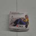 sticro Ankle Heating Pad for Achilles Tendonitis and Plantar Fasciitis Relief, Heated Ankle Brace Foot Heating Pad Wrap with Massage Ball for Sprained Ankle, Arthritis Foot Heel Pain Relief (Black)