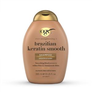 OGX Ever-Straight Brazillian Keratin Therapy Shampoo, 13 Ounce (13 Fl Oz (Pack of 1))