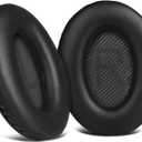 Ear Pads for Bose QC35: Durable Comfortable Noise Cancellation Replacement Cushion Earpads for Bose Quitecomfort 35 QC35 QC35 ii Headphones with Good Audio Quality
