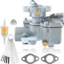 MOTOALL 251234R91 Carburetor for International Farmall IH Tractor Cub LoBoy 154 Tractor Replace 251234R92 with Fuel Filter Gasket