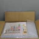 6 Pack Large Shoe Storage Box, Clear Shoe Storage Organizer with Magnetic Door, Stackable, Shoe Containers For Display Sneakers, Easy Assembly, Fit up to US Size 12, Clear