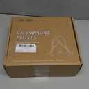 XUWAIDSGN Champagne Flute Acrylic Champagne Glasses Wedding Toasting Champagne Flute Goblet Plastic Reusable Unbreakable Champagne Cups for Bachelorette Wedding Bridal Shower Party (Light Pink, 10)