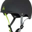 Triple Eight Sweatsaver Gotham Water Helmet  Ideal for Wakeboarding, Waterskiing, Kayaking, and Other Water Sports (X-Large, Gun Matte)