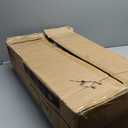 Rolling Lawn Aerator Tool, Manual Core Aerator Lawn Tool with 4 Row Tines
