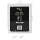 TONES Premium Dual Form 120 PCS (Ballerina) Soft Reusable, Nail Extension Molds | Professional Gel Tip System | DIY Home & Salon Nail Art Kit