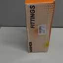 GASHER 1/4" x 10FT Purple Reinforced Polyurethane Air Hose With Bend Restrictor, 1/4" AMT Universal Air Coupler, For Air Compressor