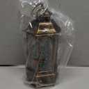 Christmas Snow Globe Lantern Water Glittering Christmas Tree Crown with Music, USB Lined/Battery Operated Lighted Lantern for Christmas Festival Decoration Gifts