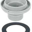 10746 Pool Threaded Strainer Connector Nut Washer Kit for for Intex Swimming Pool Replacement SetIncluding Parts 10744 10256 10255