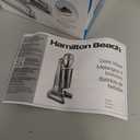 Hamilton Beach DrinkMaster Electric Drink Mixer, Retro Milkshake Maker & Milk Frother, 2 Speeds, Extra-Large 28 oz. Stainless Steel Cup, Classic Chrome