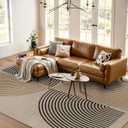 Lahome Modern Rainbow Easy Jute Rug, 8x10 Living Room Rug Indoor Outdoor Patio Rug Farmhouse Large Area Rug, Contemporary Non Slip Non Shedding Carpet for Bedroom Backyard Dining Room