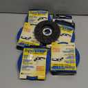 6 Pack Strip Discs Stripping Wheel 4 inch for Angle Grinder Clean and Remove Paint Coating Rust Welds Oxidation (4" x 5/8")