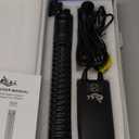 AQQA Aquarium Heater,300W 500W 800W 1000W 1200W Fish Tank Heater,59℉-93℉ Submersible Intelligence Aquarium Heater with Over-Temperature Dry Burning Protection (500W(for 60-120 Gallon))