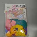 94 Piece Girls Rainbow Birthday Party Decorations Set with Balloons, Banner, Cake Toppers and Wall Cutouts