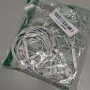 2 Packs-for iPhone Headphones Wired Earbuds/Earphones Nosie Reduction Built-in Microphone & Volume Control Headsets Compatible with iPhone 14/13/12/11/XR/XS/X/8/7/SE/Pro/Pro Max (White)