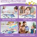 Princess Floor Puzzles for Kids Ages 4-6, 47 Pieces Pretty Princess & Sea Jigsaw Puzzles for Kids Girls Ages 3-5, Learning Educational Floor Puzzles Toys Great Gifts