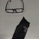 FEISEDY Blue Light Blocking Glasses Fake Nerd Clear Square Computer Lightweight Pilot Glasses Frame Oversized B2866