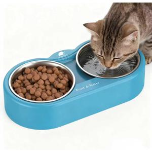 Heated Water Bowl for Dog & Cat, Outdoor Heated Dog Bowl Provides Drinkable Water & Food in Winter, Heated Pet Bowl for Outside, Smart Thermal-Dish for Rabbit, Chicken, Duck, Squirrel (110 OZ)