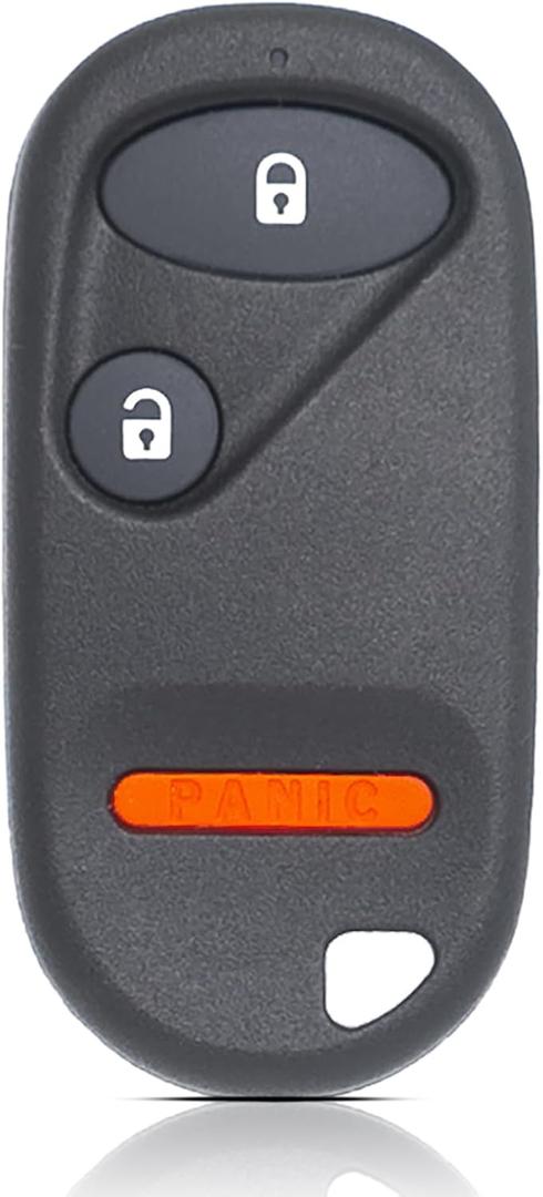 MechanMagic Key Fob Remote Replacement Fits for Honda Civic EX LX DX 2001 2002 2003 2004 2005 / Honda Pilot 2003 2004 2005 2006 2007 NHVWB1U523 / NHVWB1U521 Keyless Entry Remote Control 72147-S5A-A01