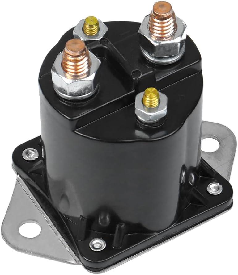 1013609 12V Golf Cart Solenoid Compatible with Club Car DS & Precedent Gas 1984-up Replace 1117, 1012275, 435-154, LPL6003