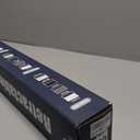 SPACEANY Retractable Baby Gate for Stairs & Doorways - 55" Wide Portable Safety Gate | Fits Baseboards, Easy to Use Indoor/Outdoor | Mesh Gate for Dogs, Puppies, Gray