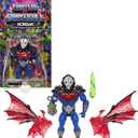 Masters of The Universe Origins Turtles of Grayskull Hordak Villain Action Figure Toy, 16 Articulations, Tech Arm & Wings, TMNT & Motu Crossover