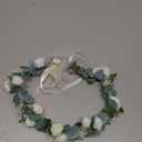 Flower Crown Floral Wreath Headband Floral Crown Wedding Festivals Photo Props Headpiece F01