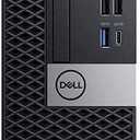 Dell OptiPlex 7050 SFF Desktop Computer PC, Intel Core i5-6500, 8 GB DDR4 RAM, 256 GB SSD, Keyboard & Mouse, Windows 11 Pro 