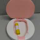 portable, foldable potty seat for toddler, Training Toilet Seat Emergency Toilet for Car, Camping, Outdoor, indoor (pink, small)