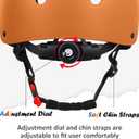 Kids Bike Helmet, Adjustable and Multi-Sport, from Toddler to Youth, Small