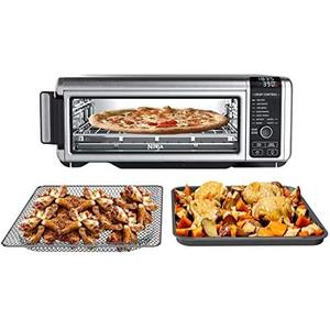 Ninja Foodi 9-in-1 Digital Oven Air Fry, Air Roast/ Broil, Bake, Bagel, Toast, Dehydrate, Keep Warm, and Reheat - Stainless Steel