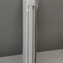 Retractable Baby Gate for Doorways and Stairs, Mesh Safety Gate for Pet, Indoor & Outdoor Use, One-Hand Operation, Easy Installation, 33.6" Tall, Expands to 55" WideWhite,33.6"x55")